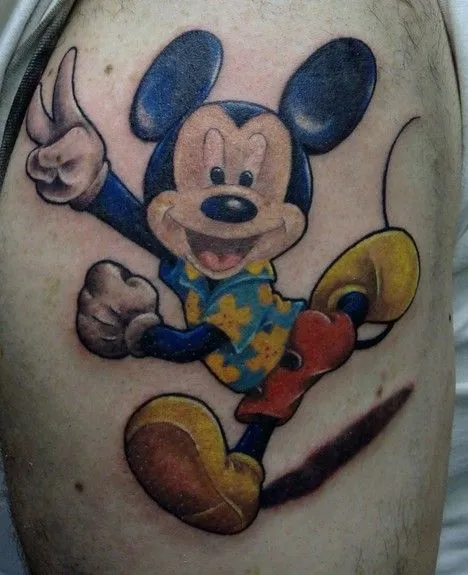 Mickey Mouse Tattoos | MadSCAR