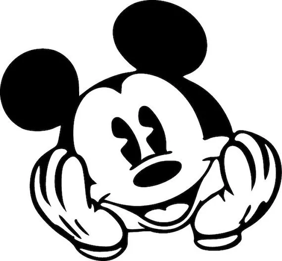 Mickey Mouse vinilo Sticker Decal coches por CustomStickerDecals