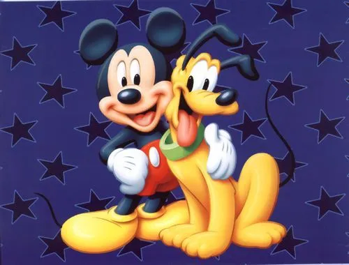 never understood why pluto the dog and mickey mouse