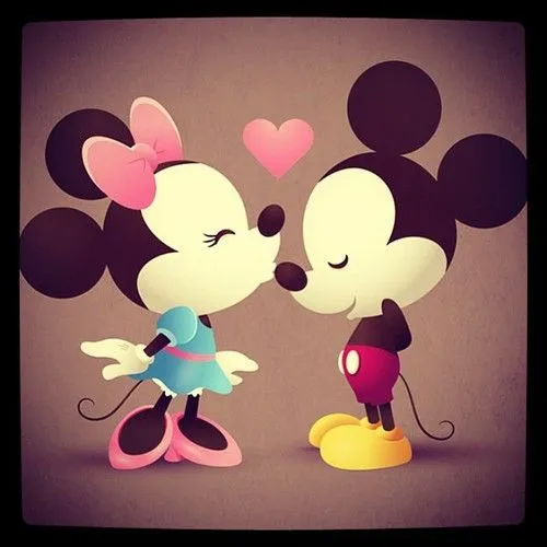 Mickey und Minnie Mouse | Minni Mouse | Pinterest | Disney, Amor y ...