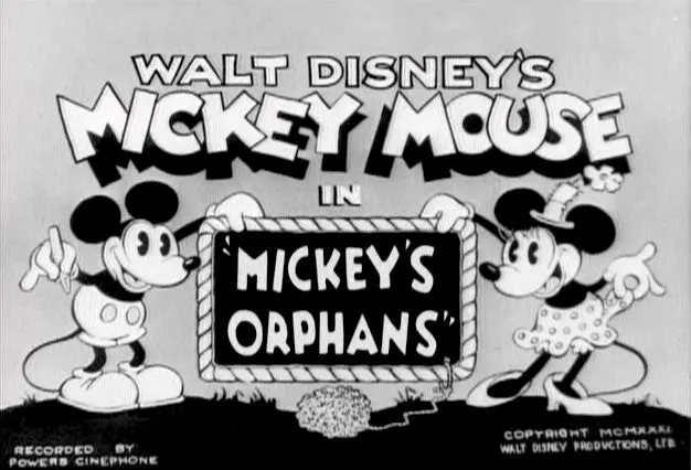 MICKEY'S ORPHANS, 1931 | Grupo Bizarro