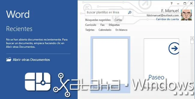 Microsoft Word 2013. A fondo (parte 1, las nuevas pantallas estilo ...