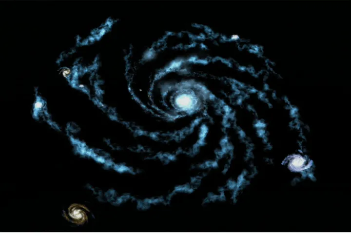 Microwave Sky Wavelengths Animation