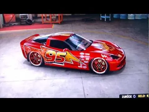 Midnight Club Los Angeles - Cars 2 Lightning Mcqueen Corvette Z06 ...