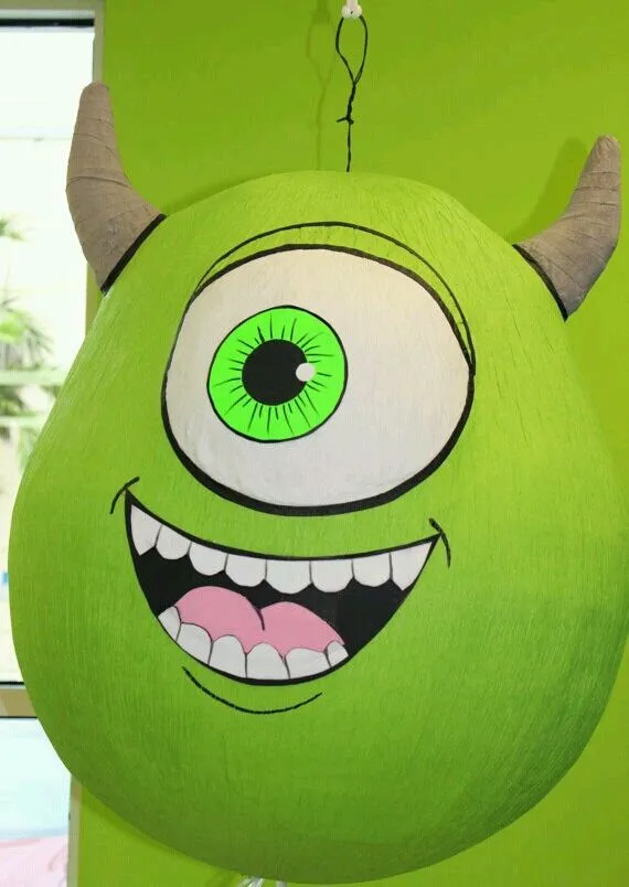 Mike wazowski pinata | Jess | Pinterest