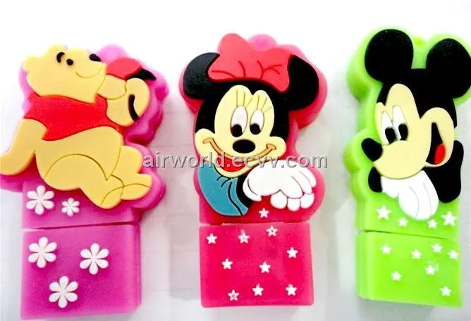 Mikey Mouse Shaped USB Drive - China USB Memory Drive, Mini USB