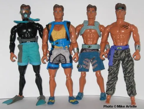 Mikey's Dolls: Mattel Big Jim, Ken and Max Steel Dolls