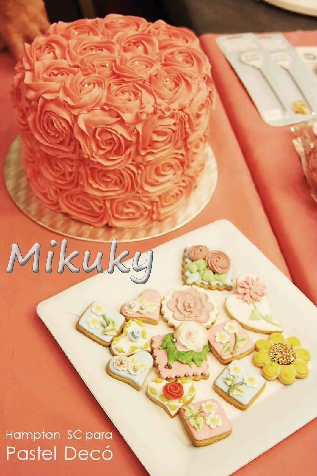 Mikuky: Curso Tarta de Rosas (Nivel Iniciación)