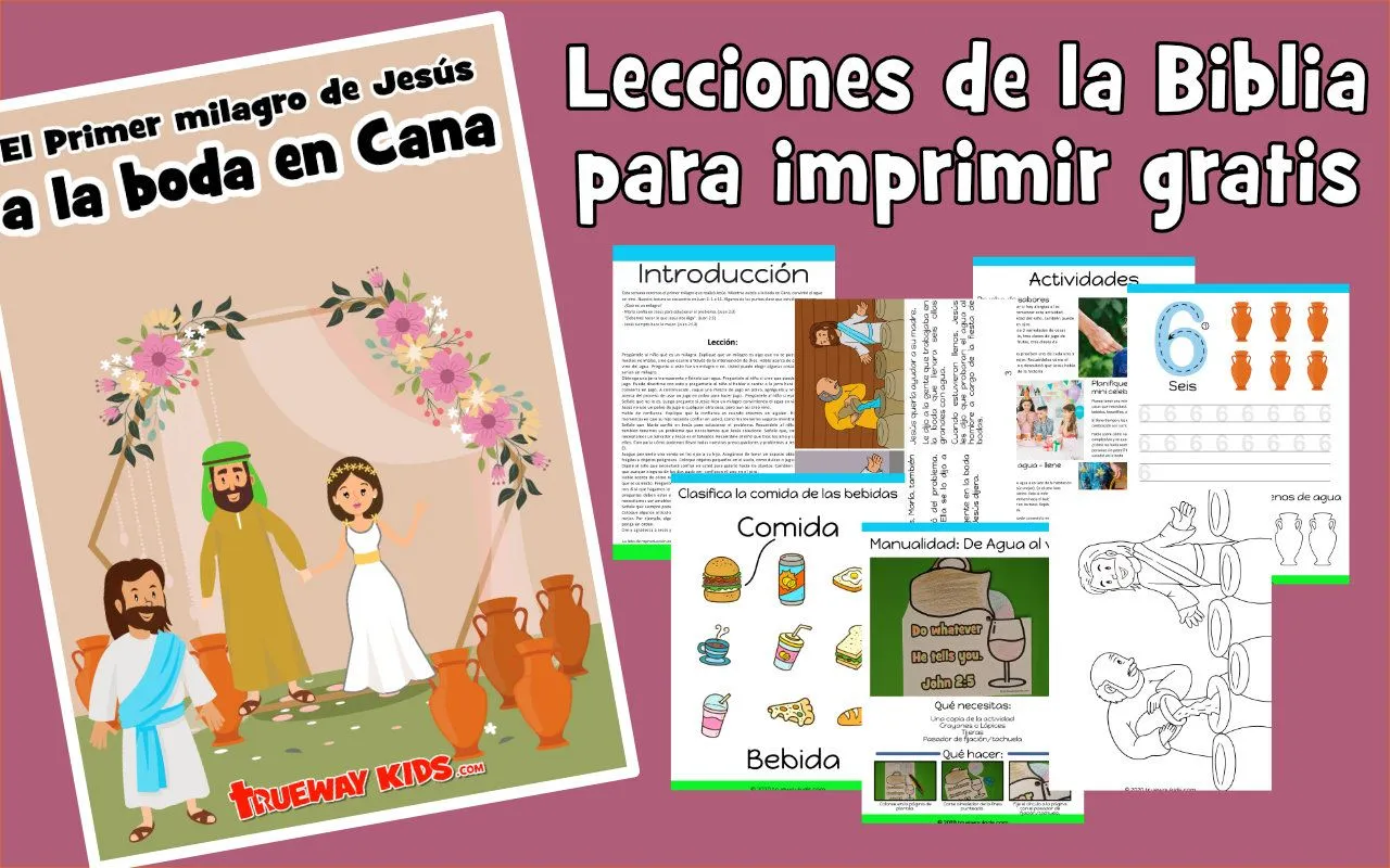 El Primer milagro de Jesús - Trueway Kids