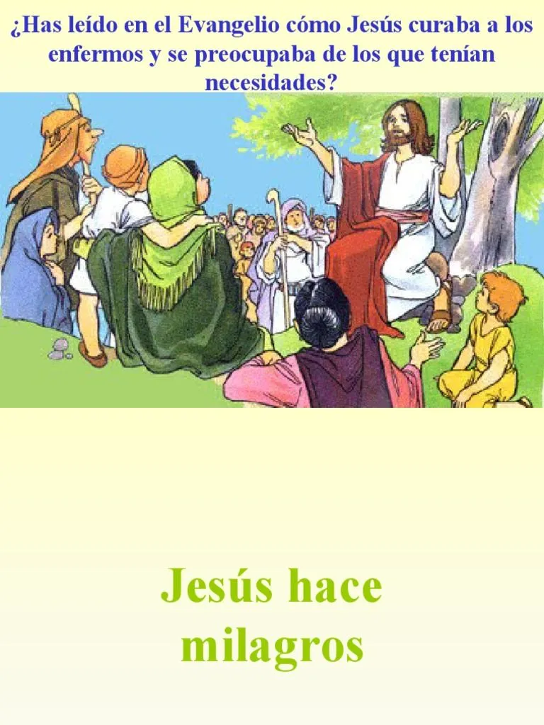 Milagros de Jesús | PDF | Jesús | San Pedro