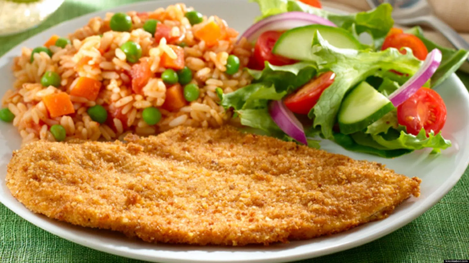 milanesa de pollo