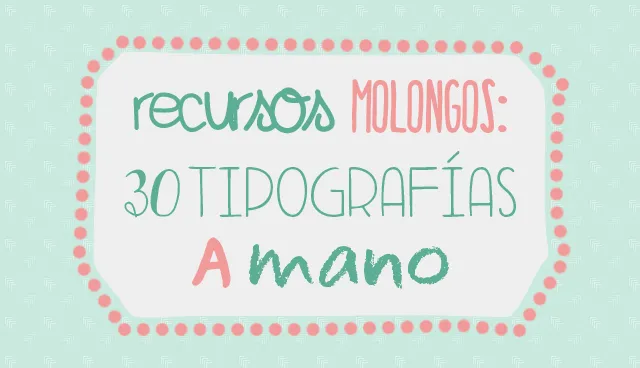 recursos molongos: dingbats | milowcostblog