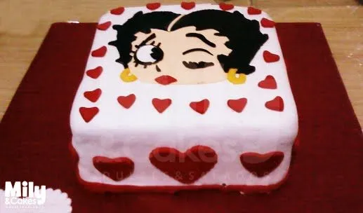 Mily & Cakes: Tarta de Betty Boop