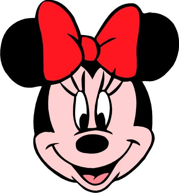 Minnie Mouse Face Template | animalgals