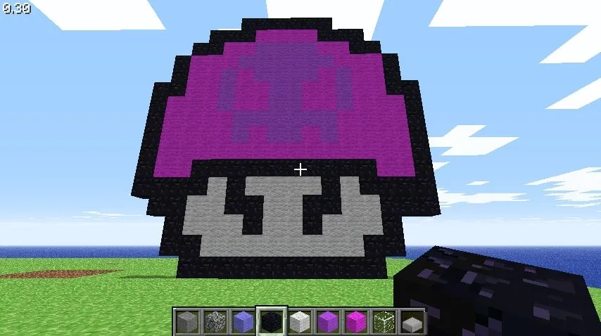 Minecraft hongo morado by ~pein078 on deviantART