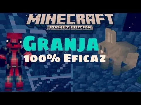 Minecraft Pe 0.13.0 | Granja De Conejos | Como Hacer Una Granja De ...