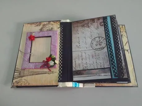 Mini album scrap para regalar a una amiga - Paperblog