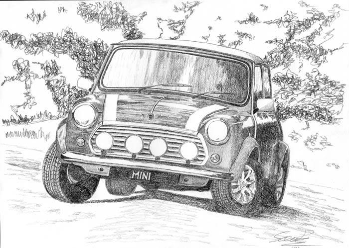 Dibujos de Mini cooper - Imagui