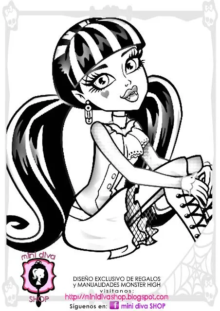 MINI DIVA SHOP - Productos creativos y manualidades Monster High ...