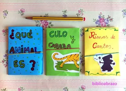 Hacemos Mini Libros. | Biblioabrazo