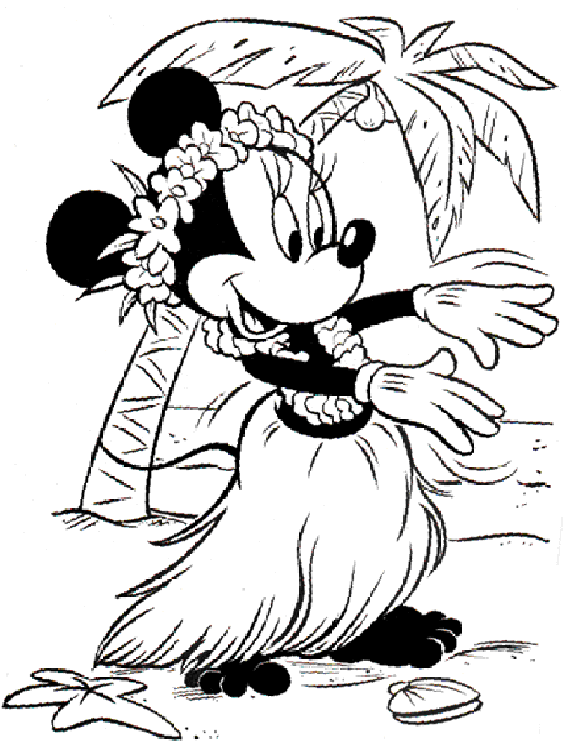 Coloriage Mickey 17