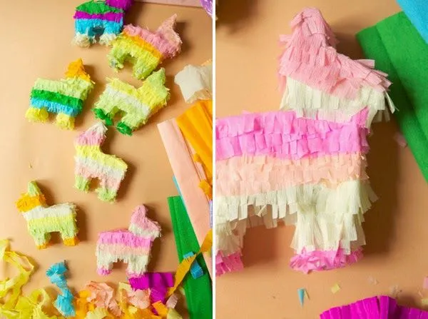 Cómo hacer mini piñatas :lodijoella