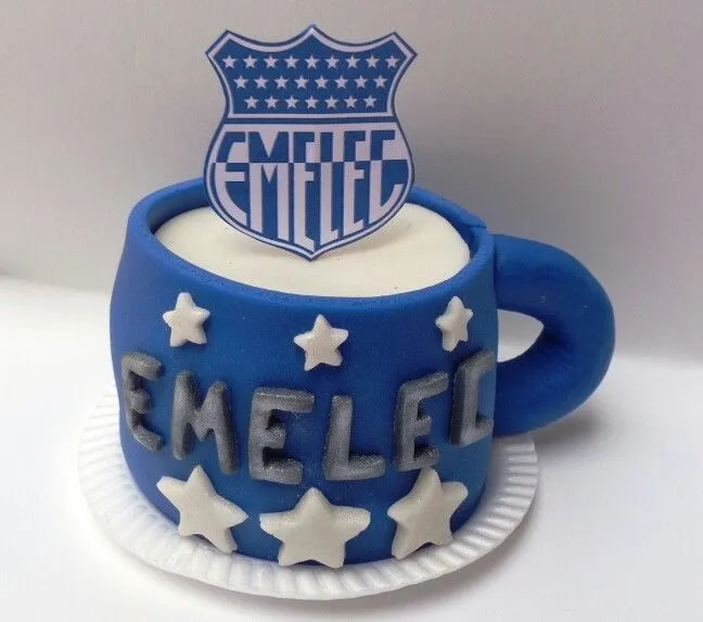 Mini torta de emelec | Emelec | Pinterest