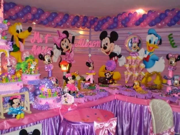 Mini tutos kimmy: Decoracion de Micky para Cumpleaños