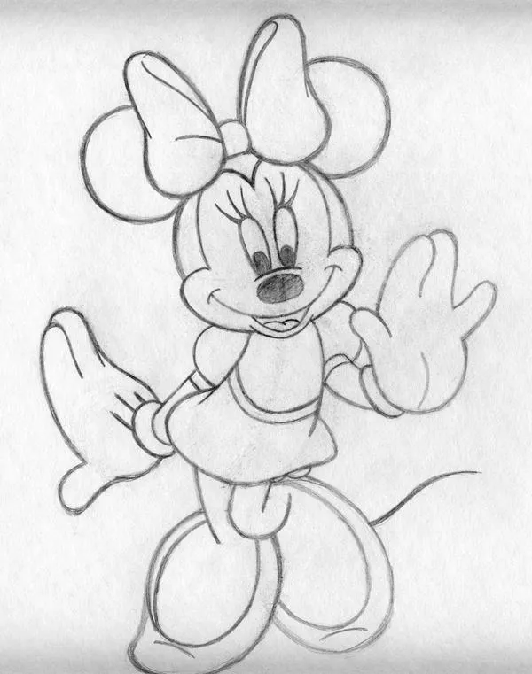 minie mouse by sketchpuppy on DeviantArt