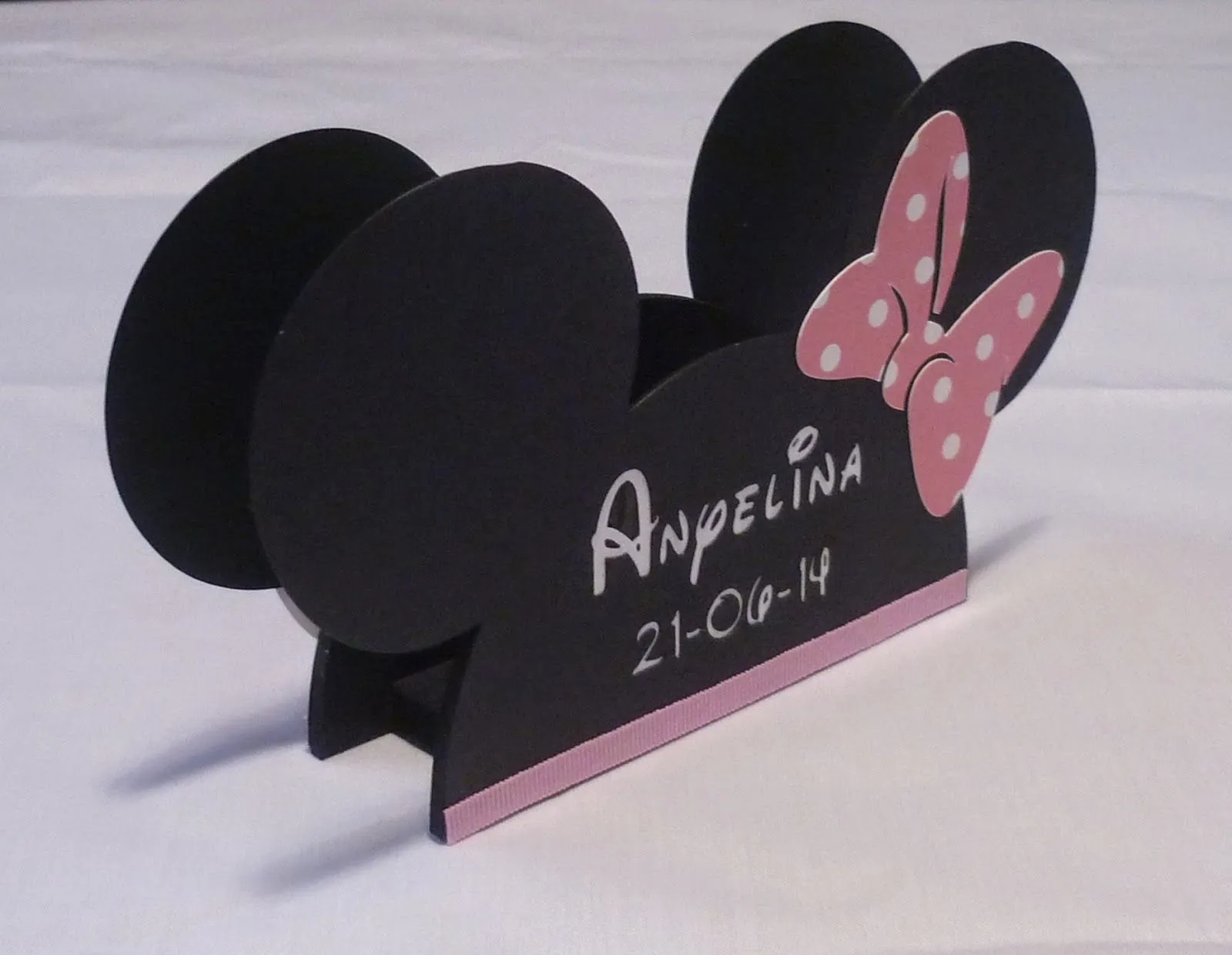 MiniMandy: Servilletero. Diseño: Minnie Mouse para Anyelina.