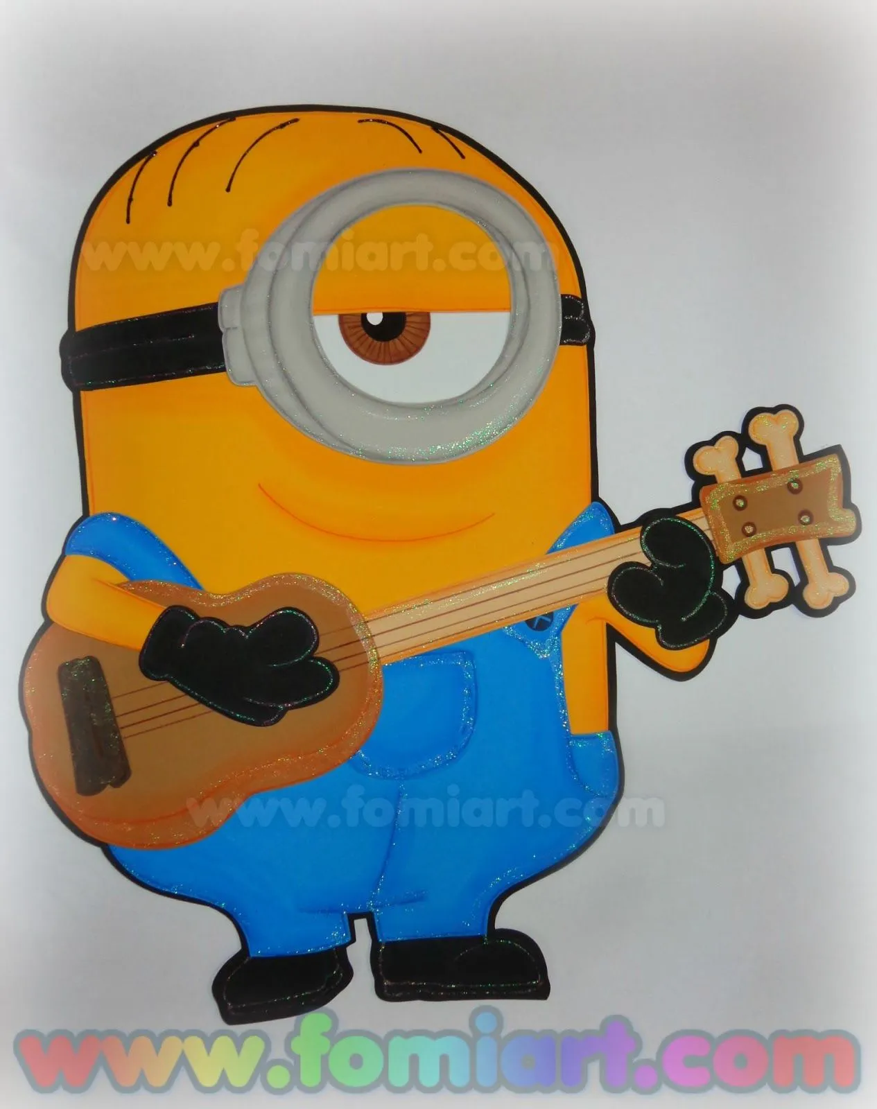 Minion Con Guitarra - Fomiart