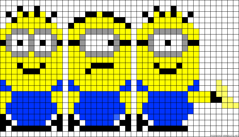 Minions para bordar en punto de cruz. - Taringa!