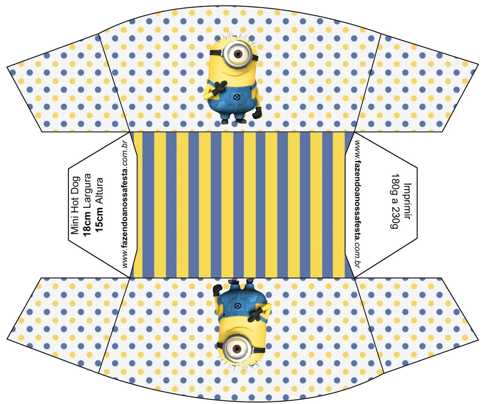 Minions: cajas para imprimir gratis. - Ideas y material gratis ...