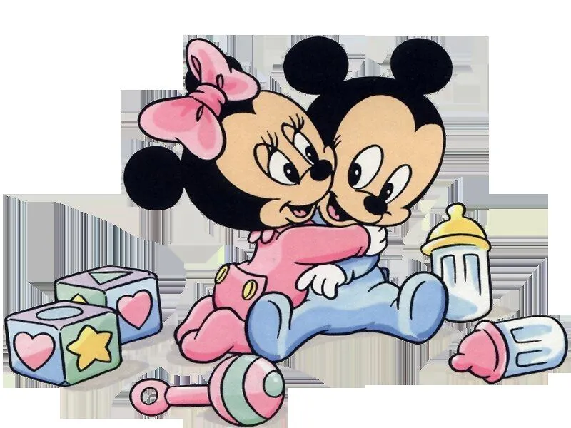 Mickey e Minnie bebé - Imagui