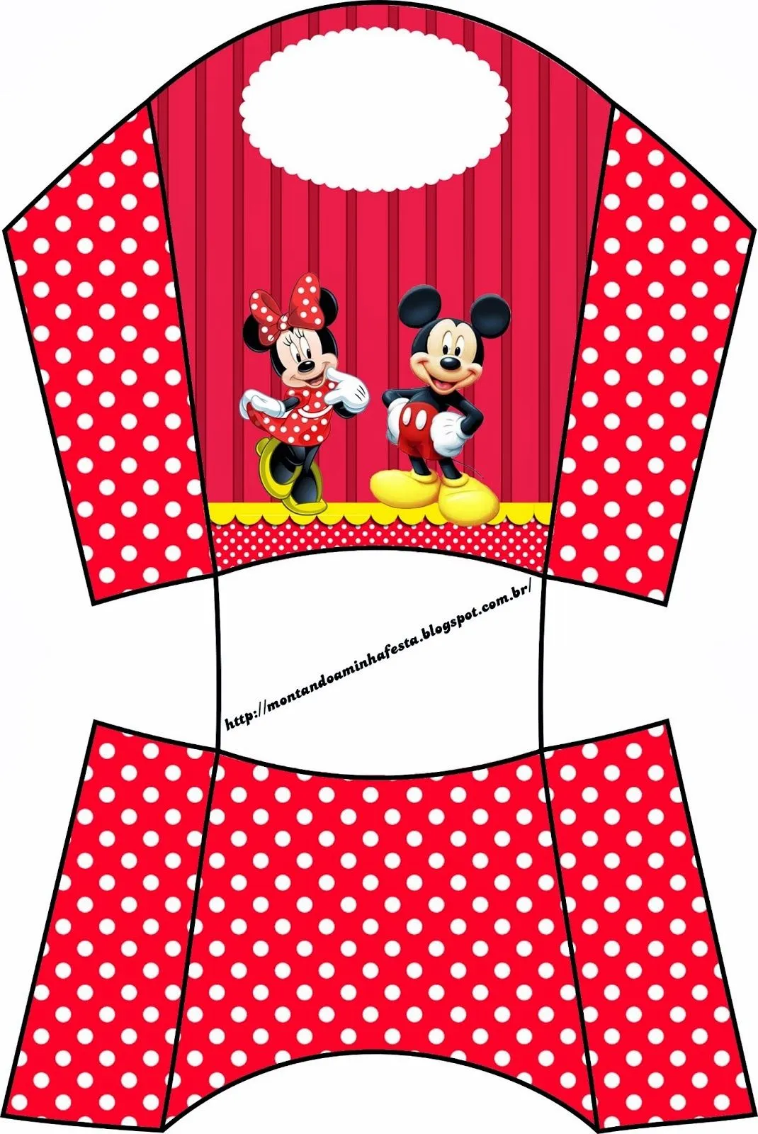 Minnie y Mickey: Cajas para Imprimir Gratis. | Ideas y material ...