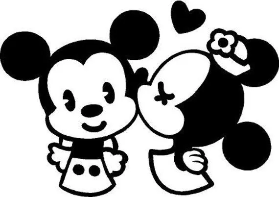 MINNIE Y MICKEY CUTIES - Imagui