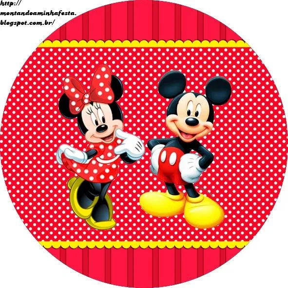 MICKEY MOUSE EN CIRCULO} - Imagui