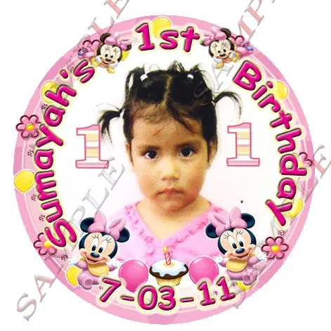 5 Minnie Mouse 1st Birthday Personalized and 50 similar items ...