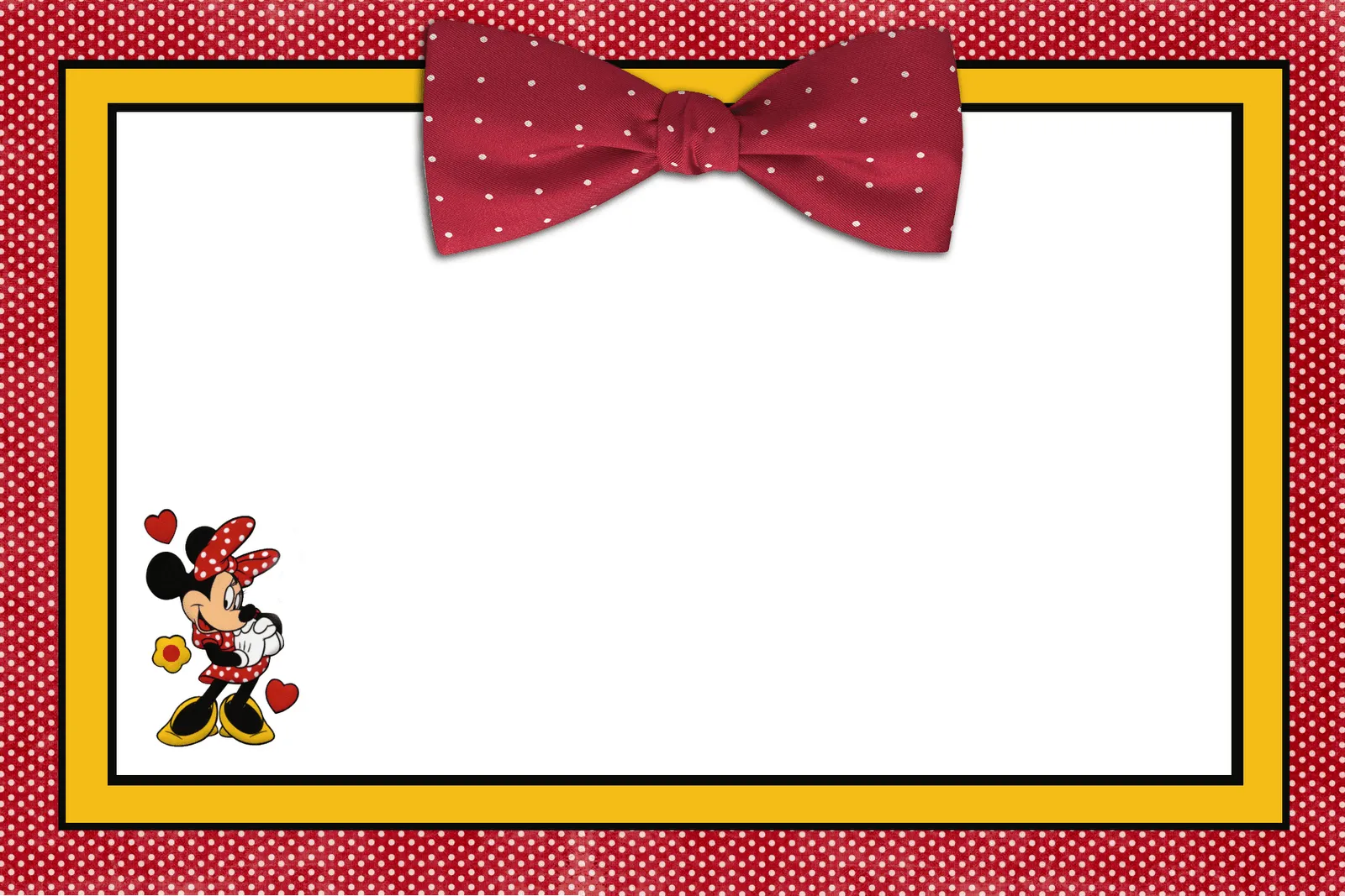 Minnie Mouse baby invitaciónes - Imagui