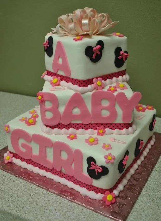 Minnie Mouse Baby Shower Cake | TORTE PER BAMBINI | Pinterest