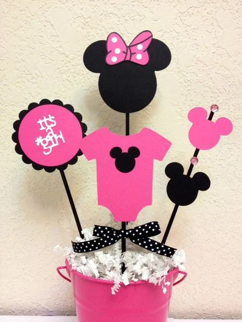 Minnie Mouse Baby Shower Decoration Centerpieces - Its a Girl ...