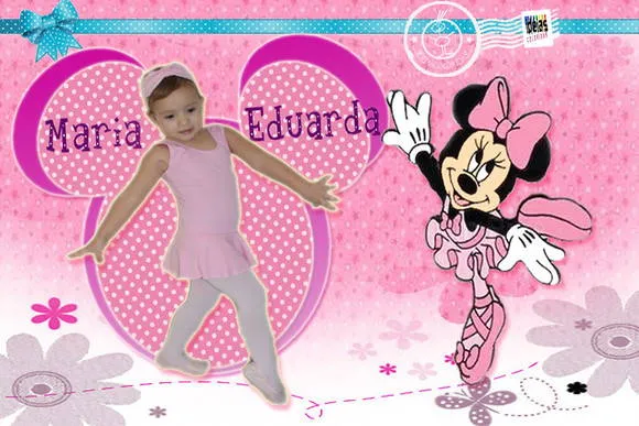 ALMOFADA MINNIE BAILARINA | ideias coloridas! | 22B69D - Elo7