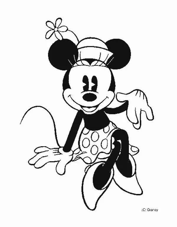 Fazendo a Minha Festa para Colorir: Minnie Mouse - Imagens para ...