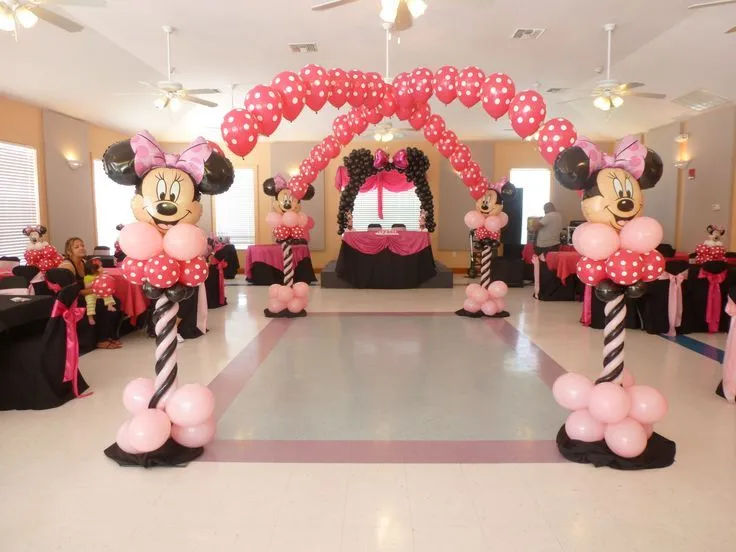 Minnie Mouse Balloon Decorations | Balloon Minnie and Mickey | Pinter…