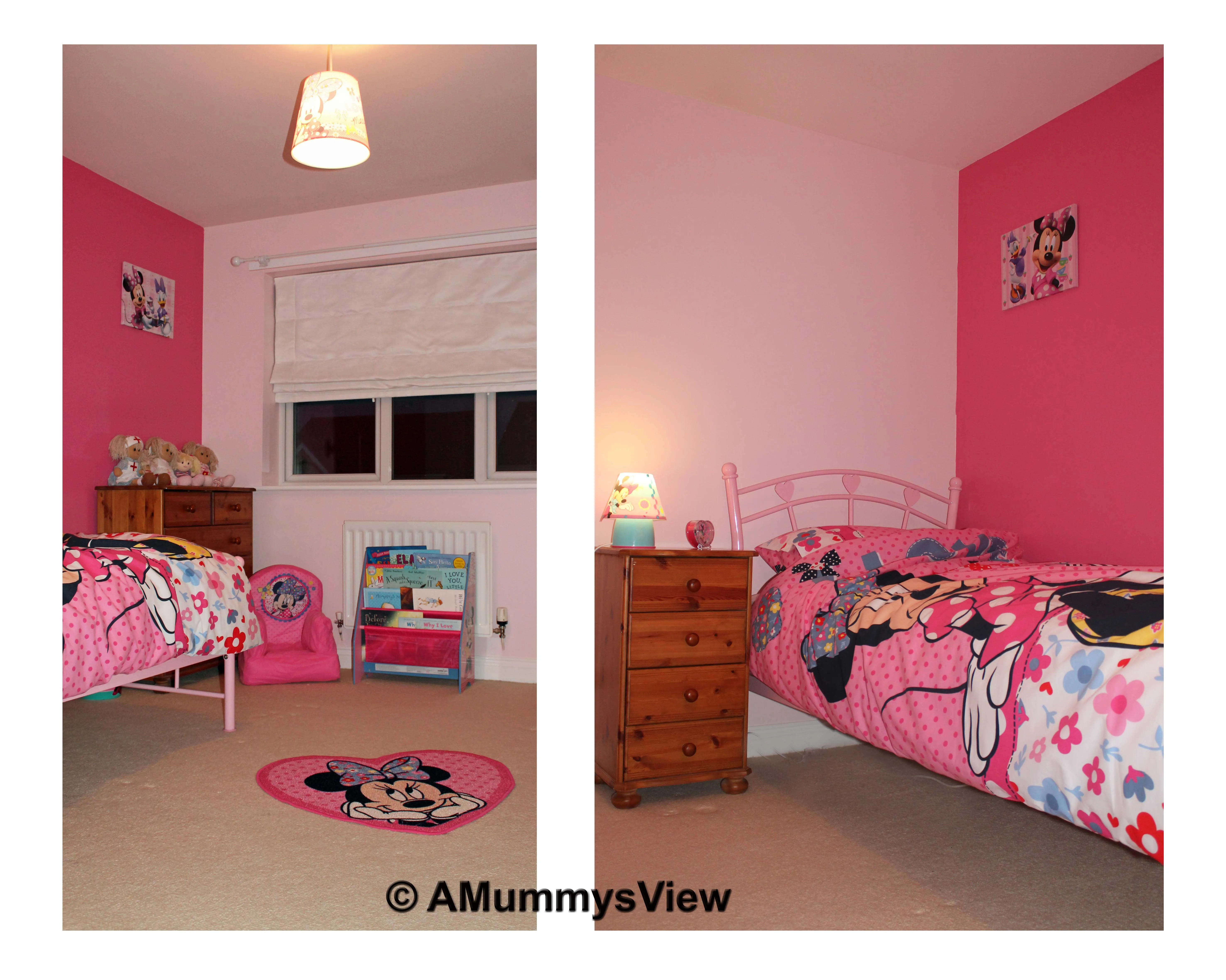 Minnie Mouse Bedroom Haven - A Mummy's View