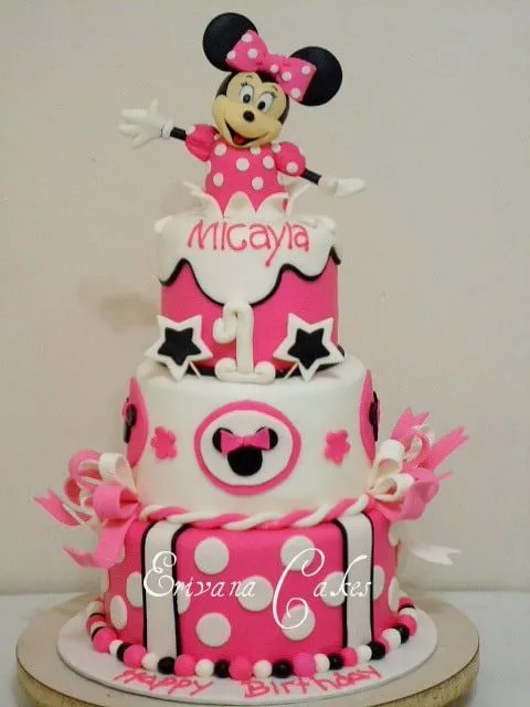 Minnie Mouse Birthday Cake by Erivana Cakes