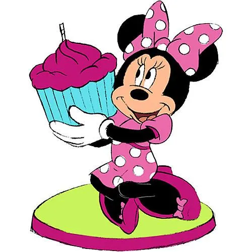 Minnie Mouse Birthday Candle | Clipart Panda - Free Clipart Images