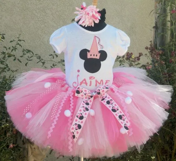 Minnie Mouse Birthday Tutu Sets, Birthday Hats, Shirts, Clothing