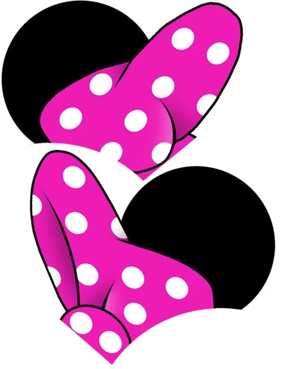 Minnie Mouse Bow Cut Out | Clipart Panda - Free Clipart Images