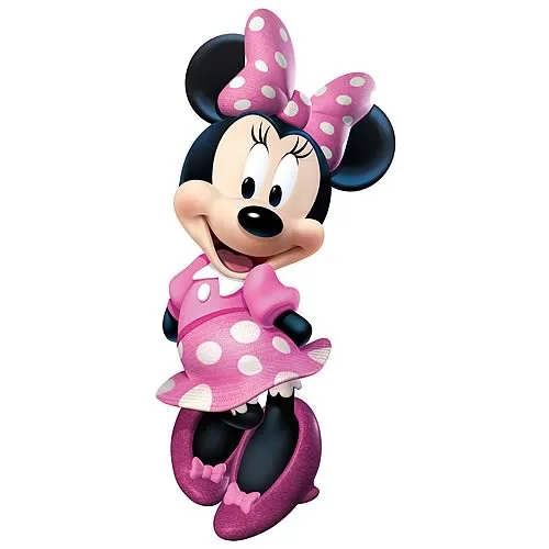 Minnie Mouse Bow-Tique Peel and Stick Giant Wall Decal - Roommates ...